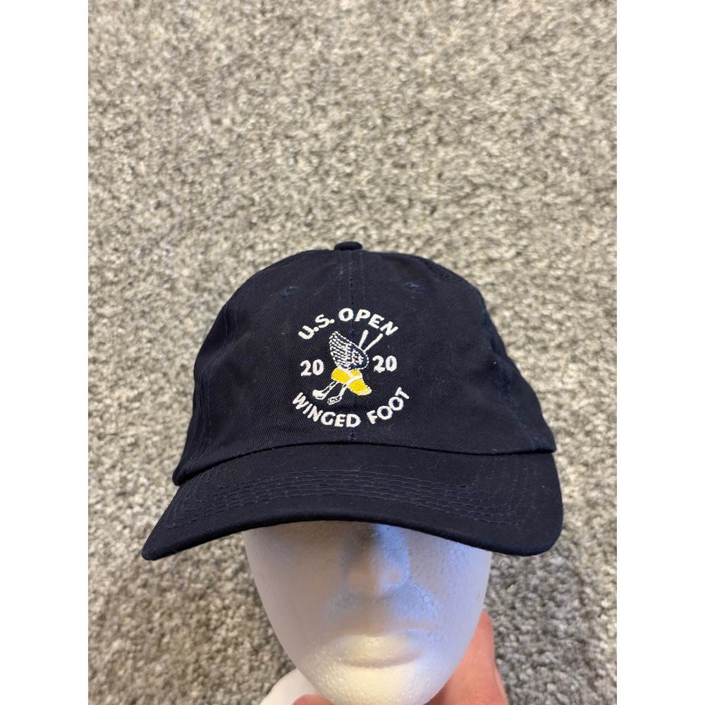 USGA Hat Mens OSFA Navy 2020 US Open Winged Foot Golf Member Baseball Cap